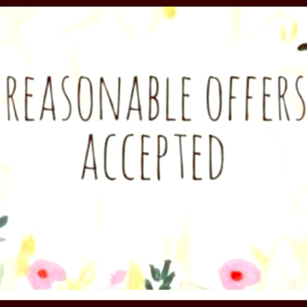 Reasonable offers 🆒🛍Please Be polite& show class